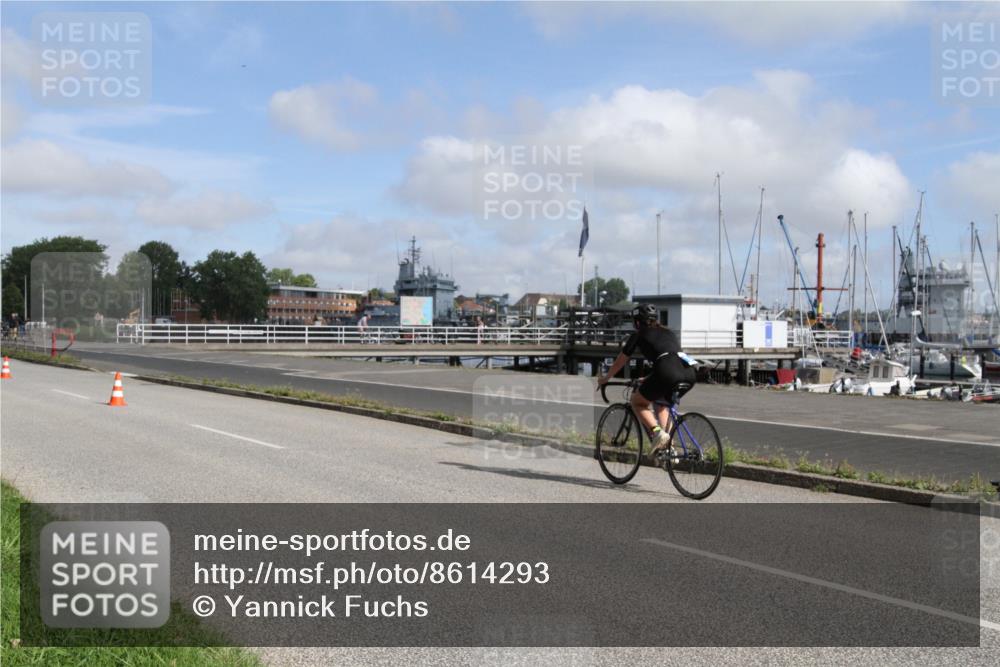 17.08.2025 - KN Förde Triathlon 2025 Yannick Fuchs http://msf.ph/oto/8614293 17.08.2025 10:00:46 Radfahren 142 meine-sportfotos.de