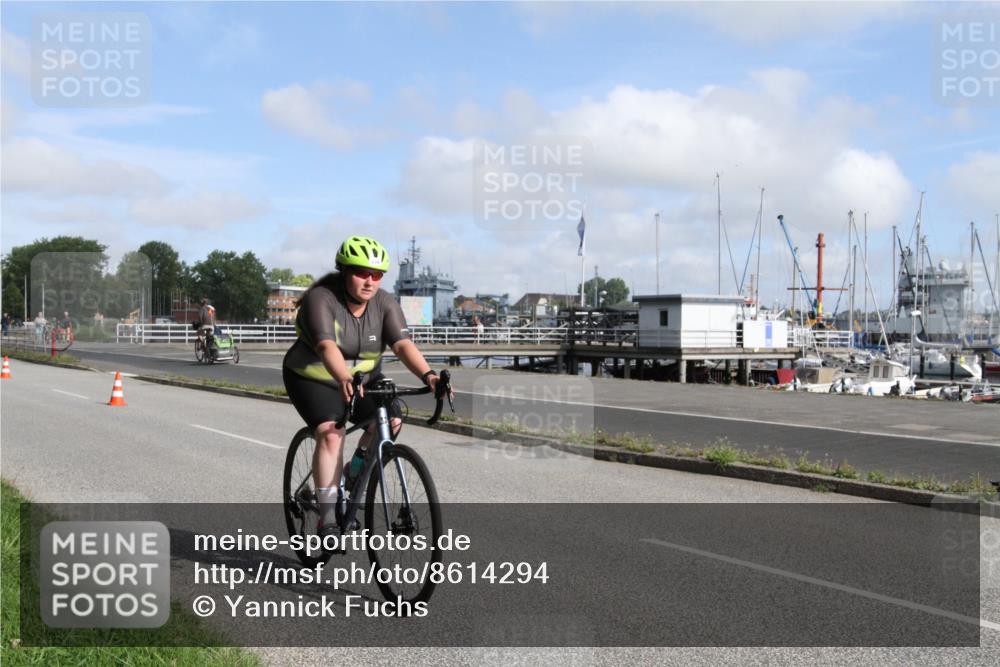 17.08.2025 - KN Förde Triathlon 2025 Yannick Fuchs http://msf.ph/oto/8614294 17.08.2025 10:00:55 Radfahren 137, 238 meine-sportfotos.de