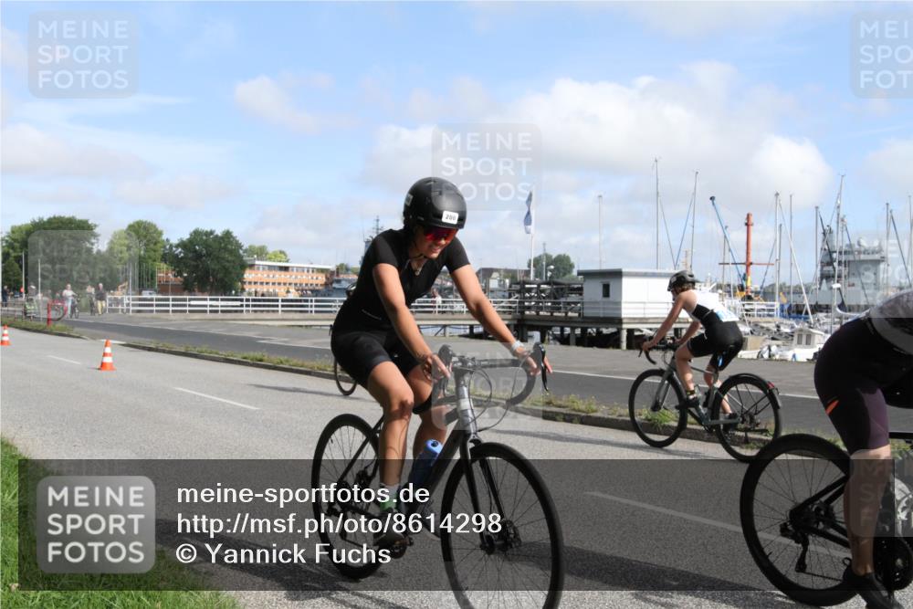 17.08.2025 - KN Förde Triathlon 2025 Yannick Fuchs http://msf.ph/oto/8614298 17.08.2025 10:01:02 Radfahren 137, 153, 164, 181, 200, 213, 238 meine-sportfotos.de