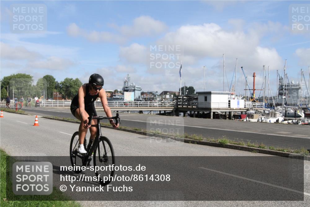 17.08.2025 - KN Förde Triathlon 2025 Yannick Fuchs http://msf.ph/oto/8614308 17.08.2025 10:01:53 Radfahren 179, 192, 240, 241, 248, 254 meine-sportfotos.de