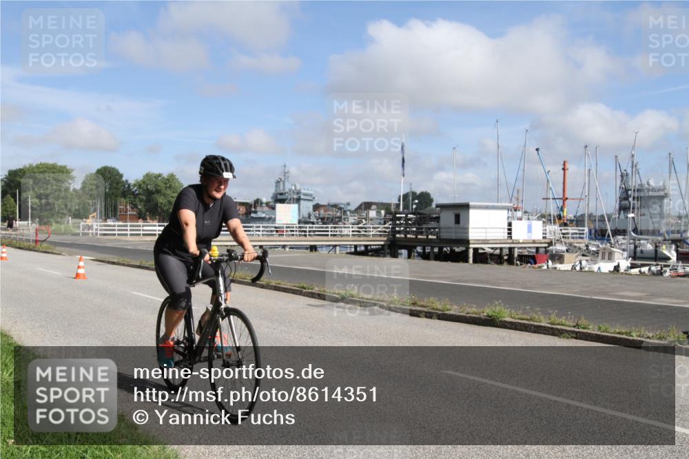 17.08.2025 - KN Förde Triathlon 2025 Yannick Fuchs http://msf.ph/oto/8614351 17.08.2025 10:04:24 Radfahren 196 meine-sportfotos.de
