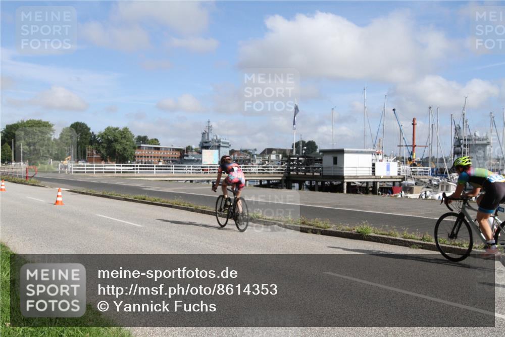 17.08.2025 - KN Förde Triathlon 2025 Yannick Fuchs http://msf.ph/oto/8614353 17.08.2025 10:04:32 Radfahren 182, 184, 188 meine-sportfotos.de