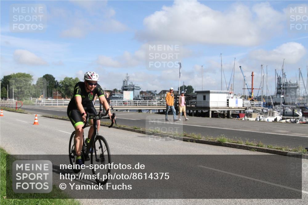 17.08.2025 - KN Förde Triathlon 2025 Yannick Fuchs http://msf.ph/oto/8614375 17.08.2025 10:05:47 Radfahren 149, 160, 172, 207 meine-sportfotos.de