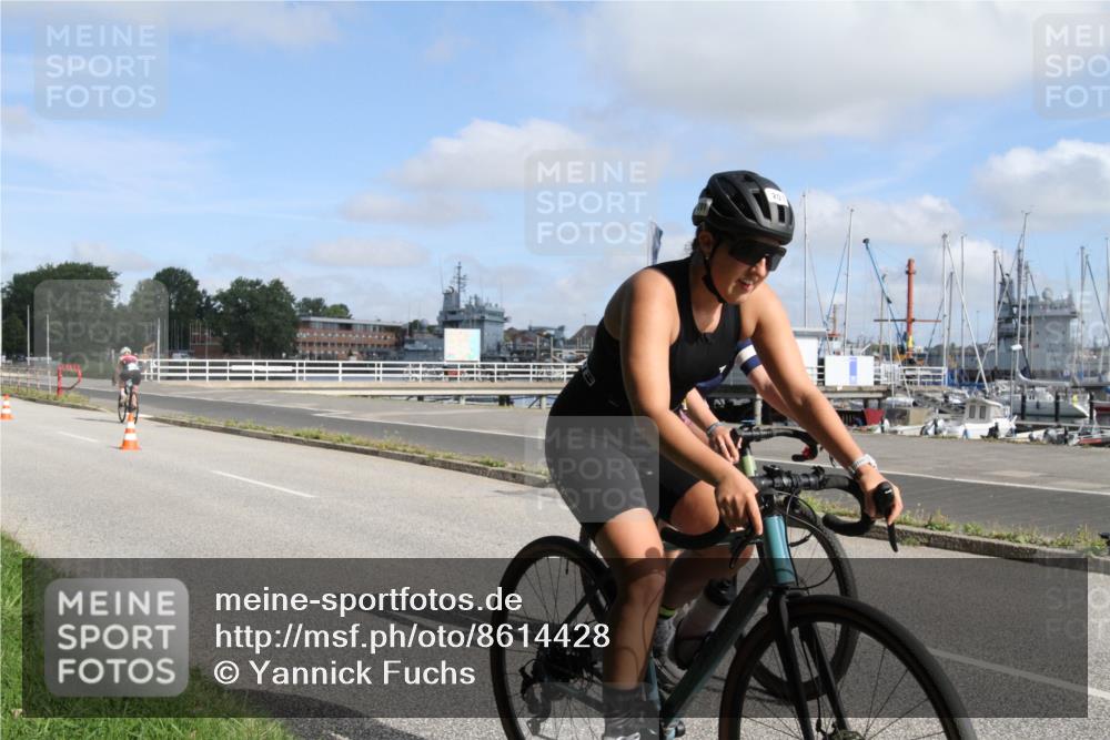 17.08.2025 - KN Förde Triathlon 2025 Yannick Fuchs http://msf.ph/oto/8614428 17.08.2025 10:09:45 Radfahren 171, 195, 201, 235 meine-sportfotos.de