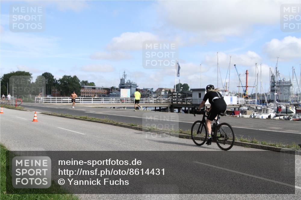 17.08.2025 - KN Förde Triathlon 2025 Yannick Fuchs http://msf.ph/oto/8614431 17.08.2025 10:10:03 Radfahren 245 meine-sportfotos.de