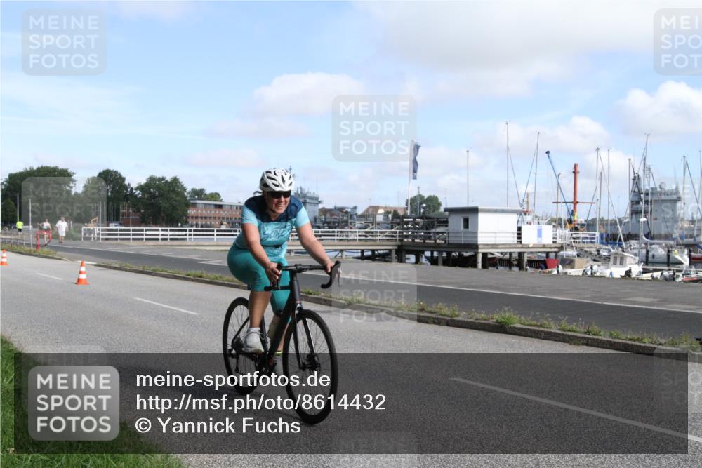 17.08.2025 - KN Förde Triathlon 2025 Yannick Fuchs http://msf.ph/oto/8614432 17.08.2025 10:10:20 Radfahren 219 meine-sportfotos.de