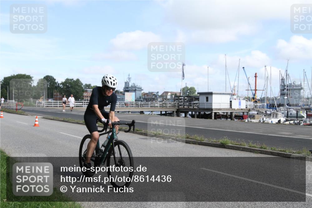 17.08.2025 - KN Förde Triathlon 2025 Yannick Fuchs http://msf.ph/oto/8614436 17.08.2025 10:10:38 Radfahren 118, 190, 246 meine-sportfotos.de