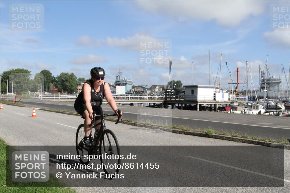 17.08.2025 - KN Förde Triathlon 2025 Yannick Fuchs http://msf.ph/oto/8614455 17.08.2025 10:15:34 Radfahren 194 meine-sportfotos.de