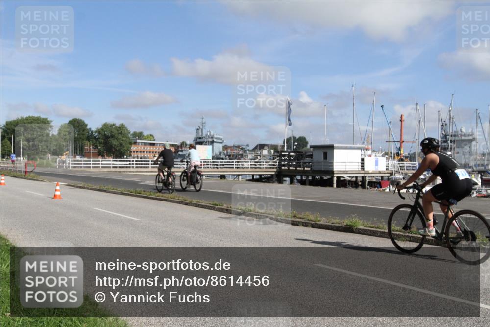 17.08.2025 - KN Förde Triathlon 2025 Yannick Fuchs http://msf.ph/oto/8614456 17.08.2025 10:15:59 Radfahren 213 meine-sportfotos.de