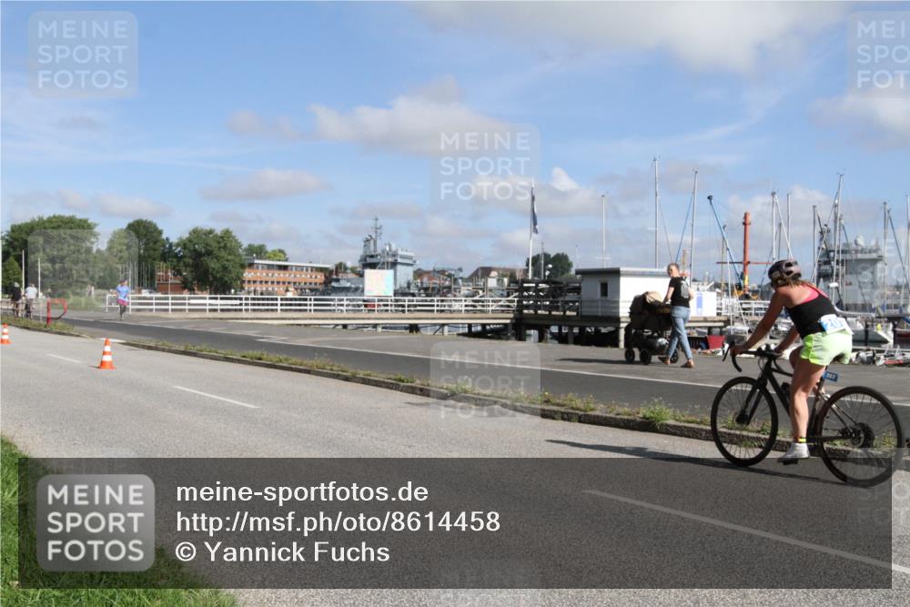 17.08.2025 - KN Förde Triathlon 2025 Yannick Fuchs http://msf.ph/oto/8614458 17.08.2025 10:16:09 Radfahren 207 meine-sportfotos.de