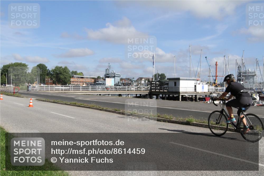 17.08.2025 - KN Förde Triathlon 2025 Yannick Fuchs http://msf.ph/oto/8614459 17.08.2025 10:16:40 Radfahren  meine-sportfotos.de