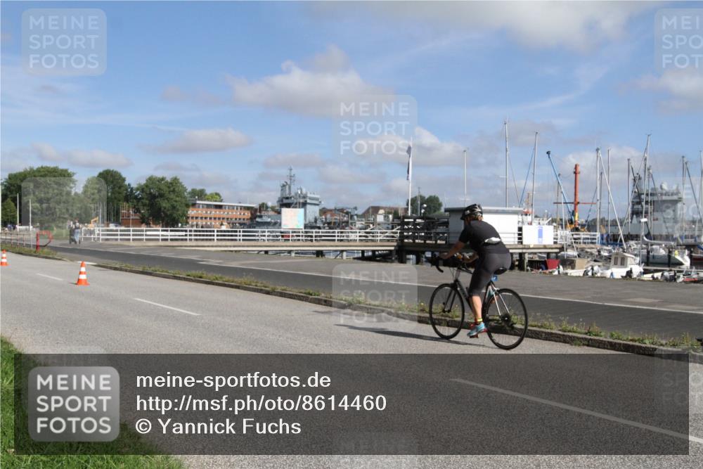 17.08.2025 - KN Förde Triathlon 2025 Yannick Fuchs http://msf.ph/oto/8614460 17.08.2025 10:16:40 Radfahren  meine-sportfotos.de
