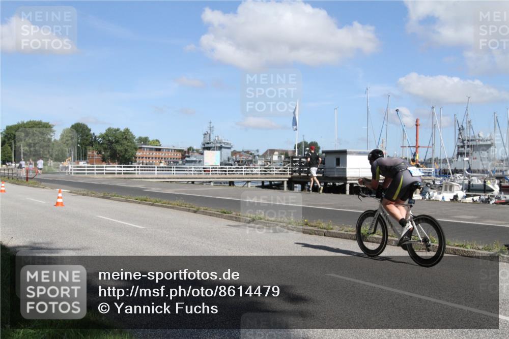 17.08.2025 - KN Förde Triathlon 2025 Yannick Fuchs http://msf.ph/oto/8614479 17.08.2025 10:59:54 Radfahren 268 meine-sportfotos.de