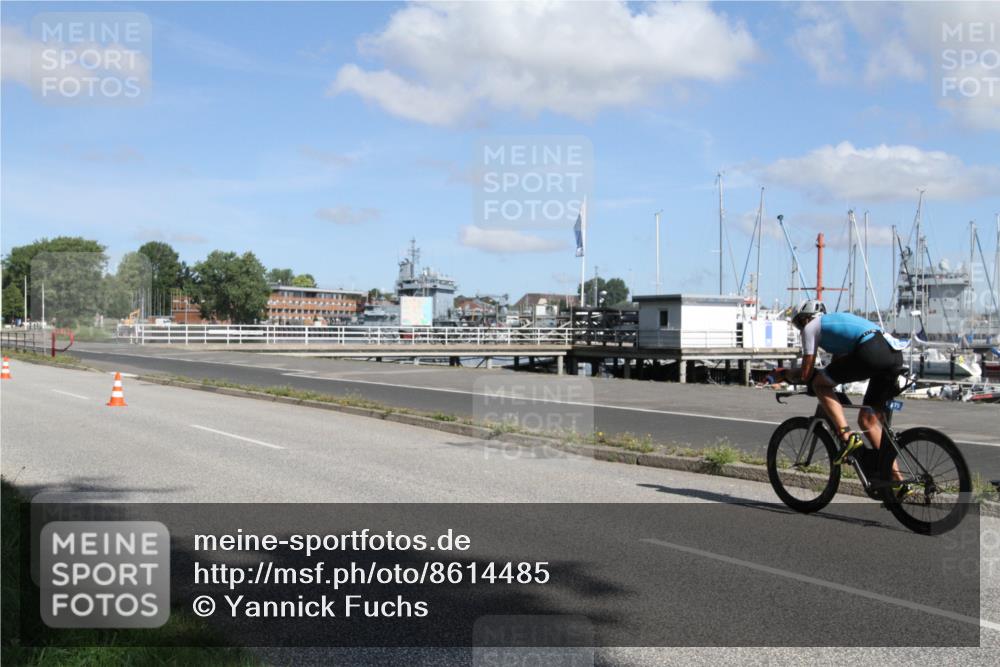 17.08.2025 - KN Förde Triathlon 2025 Yannick Fuchs http://msf.ph/oto/8614485 17.08.2025 11:01:03 Radfahren 264, 270, 275 meine-sportfotos.de