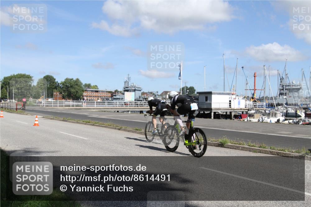 17.08.2025 - KN Förde Triathlon 2025 Yannick Fuchs http://msf.ph/oto/8614491 17.08.2025 11:01:44 Radfahren 267, 269, 278 meine-sportfotos.de