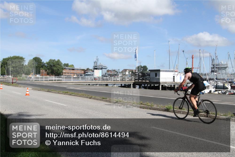 17.08.2025 - KN Förde Triathlon 2025 Yannick Fuchs http://msf.ph/oto/8614494 17.08.2025 11:02:00 Radfahren 271 meine-sportfotos.de
