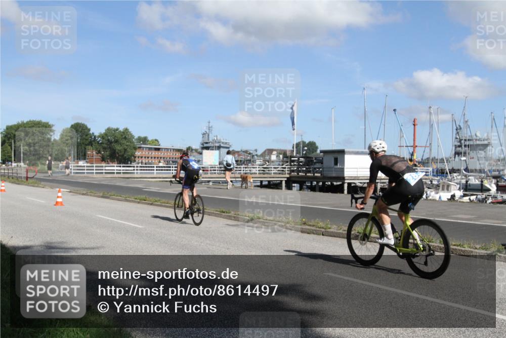17.08.2025 - KN Förde Triathlon 2025 Yannick Fuchs http://msf.ph/oto/8614497 17.08.2025 11:02:28 Radfahren 265, 272, 283 meine-sportfotos.de