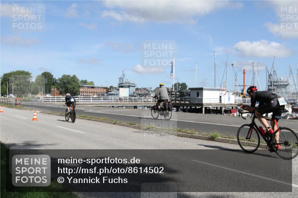 17.08.2025 - KN Förde Triathlon 2025 Yannick Fuchs http://msf.ph/oto/8614502 17.08.2025 11:03:05 Radfahren 263, 273, 274, 280, 287 meine-sportfotos.de
