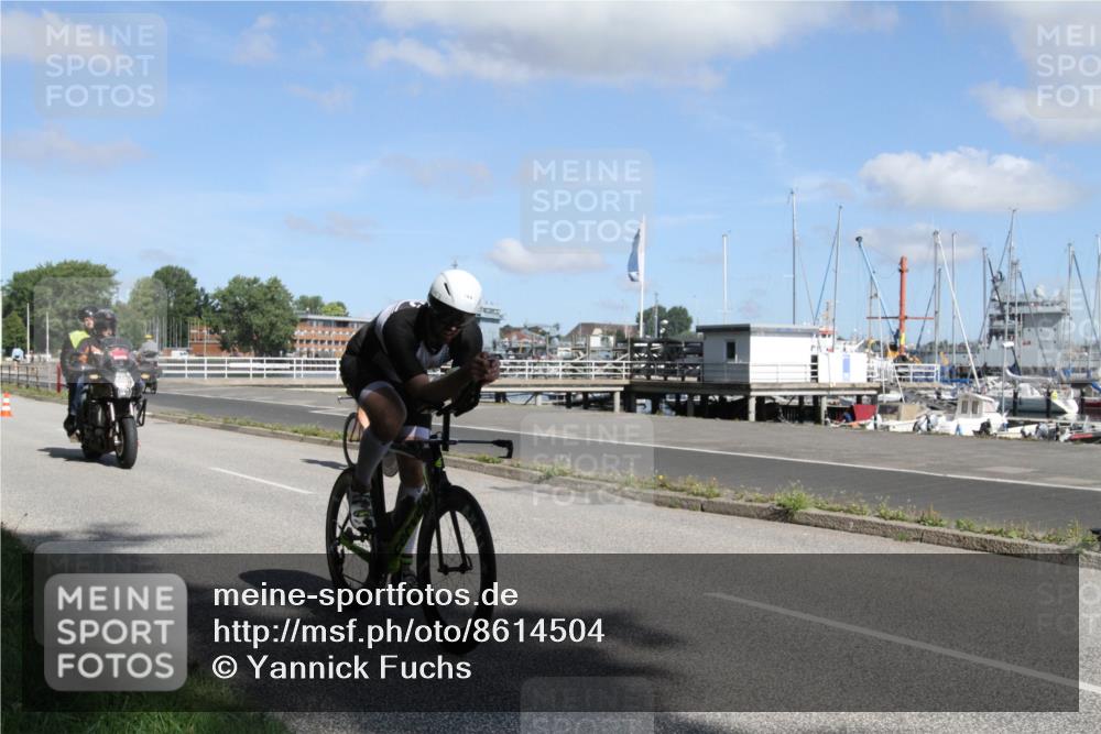17.08.2025 - KN Förde Triathlon 2025 Yannick Fuchs http://msf.ph/oto/8614504 17.08.2025 11:03:10 Radfahren 263, 269, 273, 278, 280, 287 meine-sportfotos.de