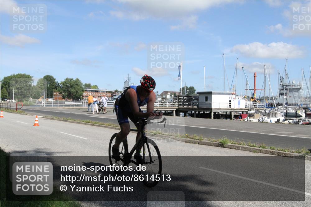 17.08.2025 - KN Förde Triathlon 2025 Yannick Fuchs http://msf.ph/oto/8614513 17.08.2025 11:03:59 Radfahren 265, 272, 283 meine-sportfotos.de