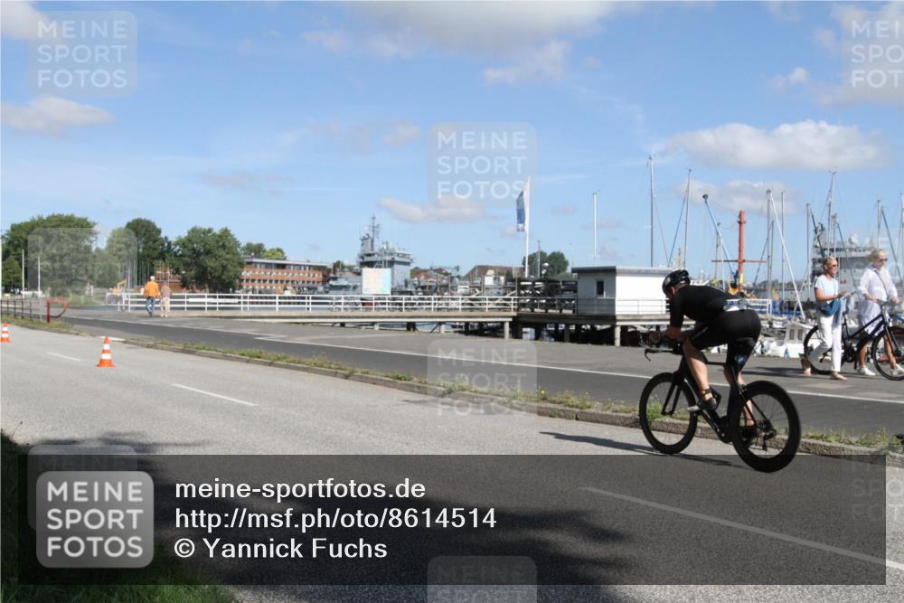 17.08.2025 - KN Förde Triathlon 2025 Yannick Fuchs http://msf.ph/oto/8614514 17.08.2025 11:04:13 Radfahren 281 meine-sportfotos.de