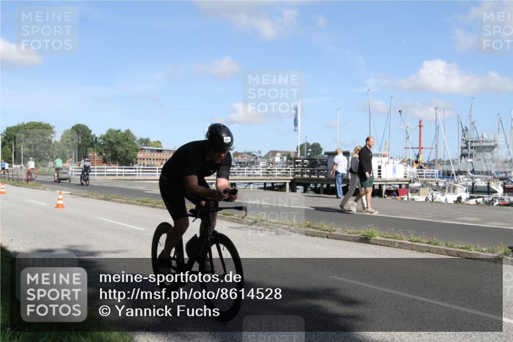 17.08.2025 - KN Förde Triathlon 2025 Yannick Fuchs http://msf.ph/oto/8614528 17.08.2025 11:05:44 Radfahren 281 meine-sportfotos.de