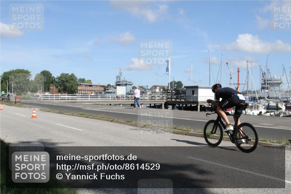 17.08.2025 - KN Förde Triathlon 2025 Yannick Fuchs http://msf.ph/oto/8614529 17.08.2025 11:05:50 Radfahren 281, 300 meine-sportfotos.de