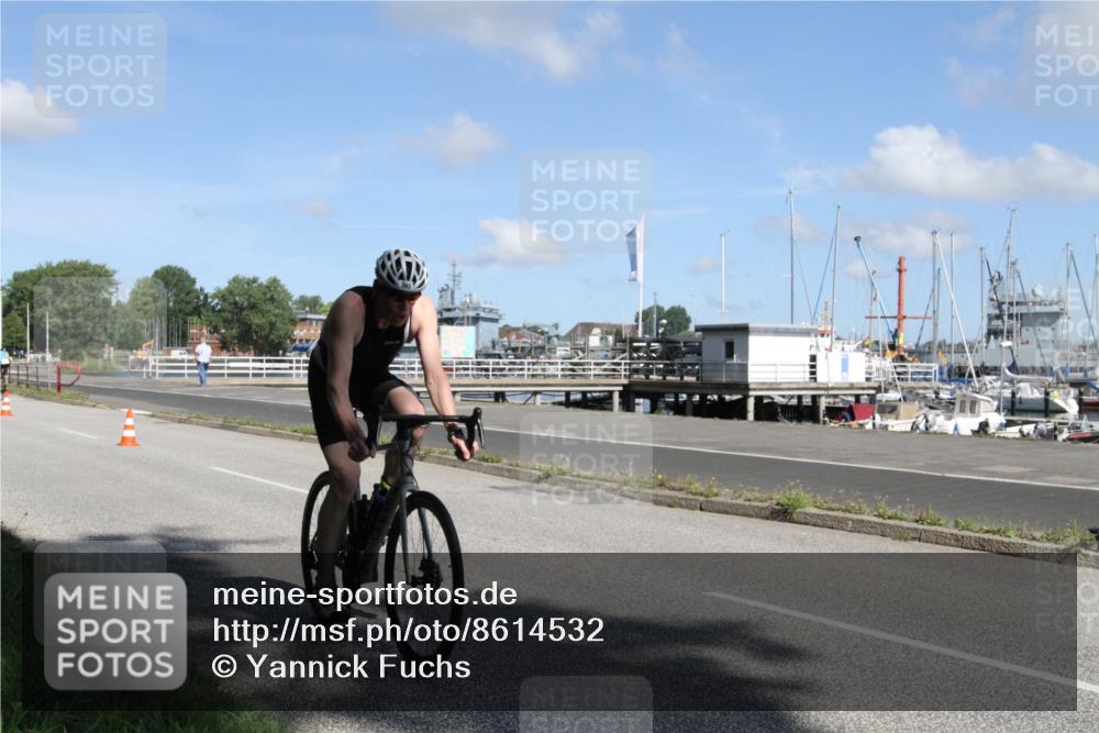 17.08.2025 - KN Förde Triathlon 2025 Yannick Fuchs http://msf.ph/oto/8614532 17.08.2025 11:06:09 Radfahren 288, 303, 310 meine-sportfotos.de
