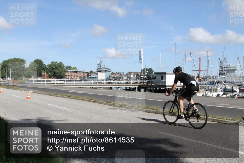 17.08.2025 - KN Förde Triathlon 2025 Yannick Fuchs http://msf.ph/oto/8614535 17.08.2025 11:06:37 Radfahren 309 meine-sportfotos.de