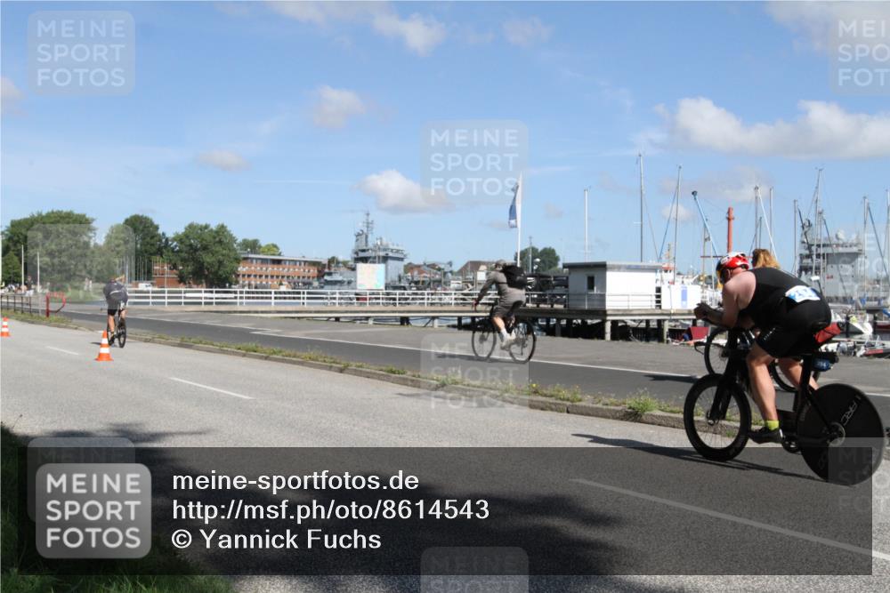 17.08.2025 - KN Förde Triathlon 2025 Yannick Fuchs http://msf.ph/oto/8614543 17.08.2025 11:07:16 Radfahren 261, 294, 295 meine-sportfotos.de