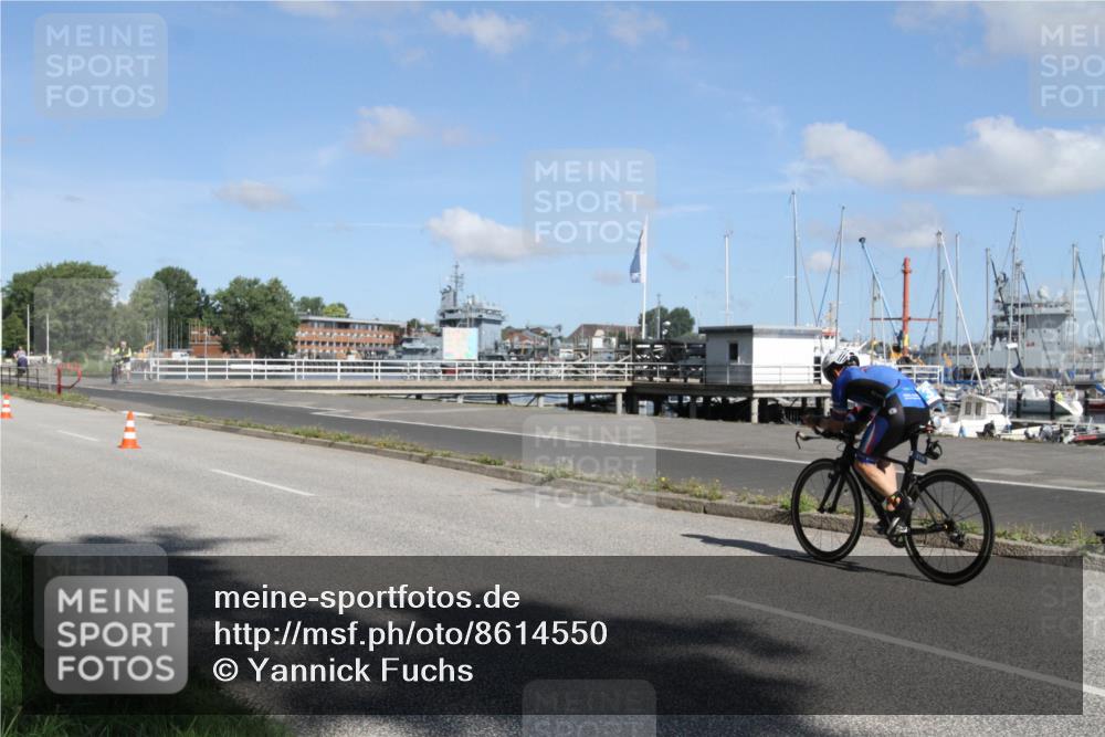 17.08.2025 - KN Förde Triathlon 2025 Yannick Fuchs http://msf.ph/oto/8614550 17.08.2025 11:07:51 Radfahren 316 meine-sportfotos.de