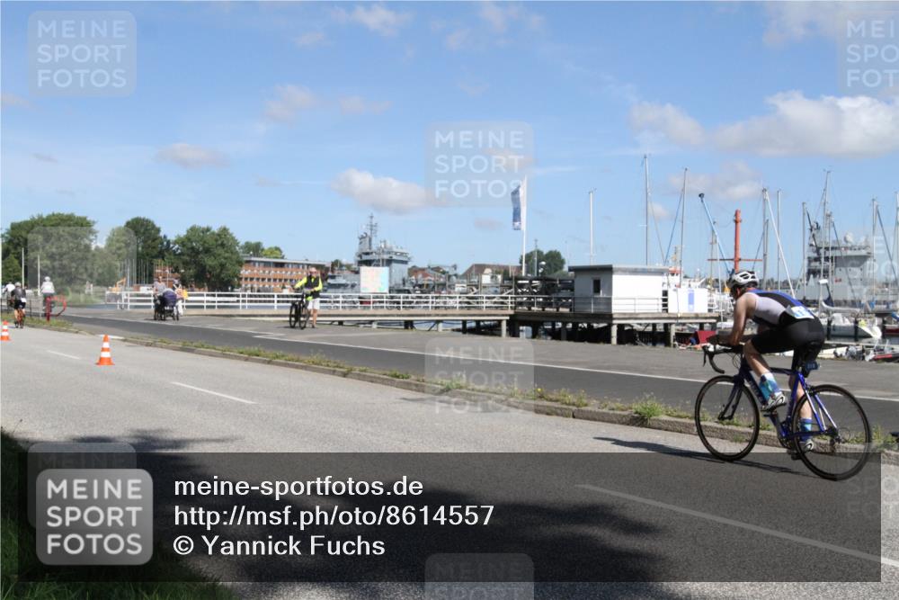 17.08.2025 - KN Förde Triathlon 2025 Yannick Fuchs http://msf.ph/oto/8614557 17.08.2025 11:08:22 Radfahren 266, 302, 318, 340 meine-sportfotos.de