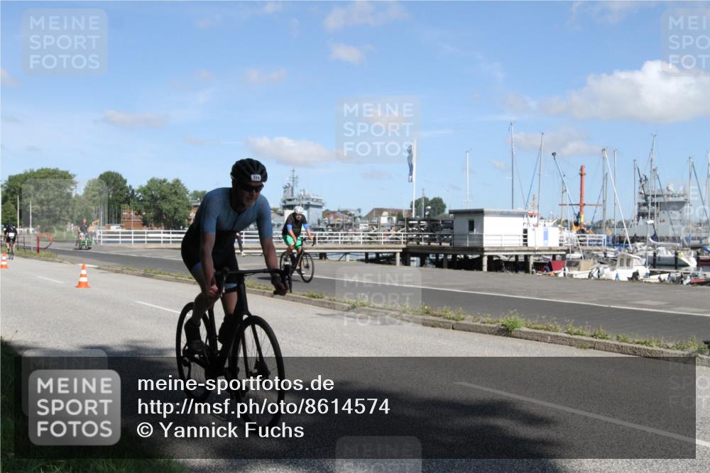17.08.2025 - KN Förde Triathlon 2025 Yannick Fuchs http://msf.ph/oto/8614574 17.08.2025 11:09:14 Radfahren 268, 319, 390 meine-sportfotos.de