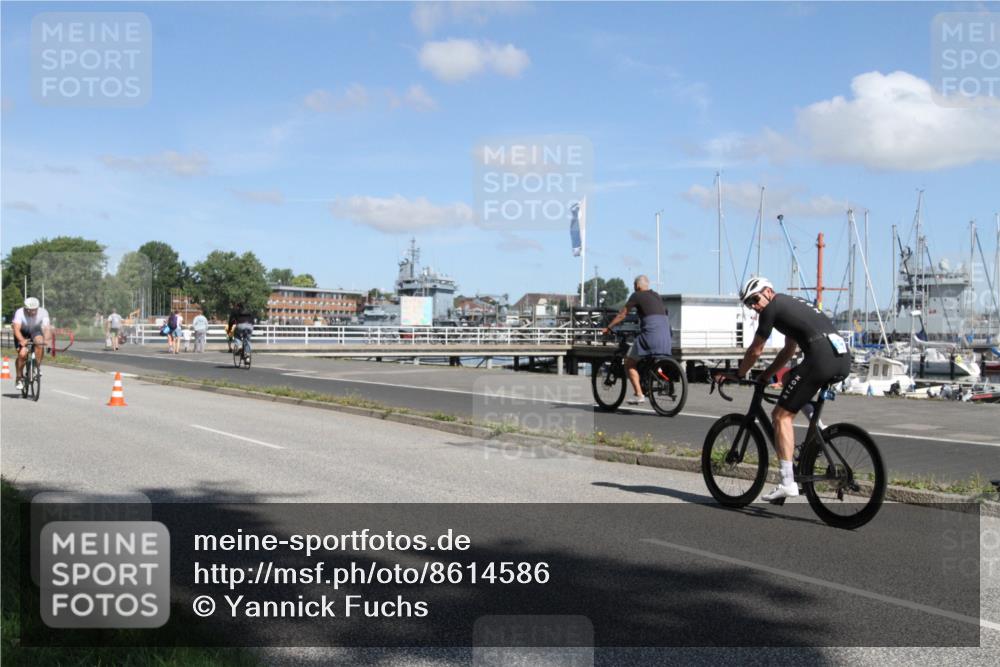 17.08.2025 - KN Förde Triathlon 2025 Yannick Fuchs http://msf.ph/oto/8614586 17.08.2025 11:10:04 Radfahren 274, 302, 318, 323, 324 meine-sportfotos.de
