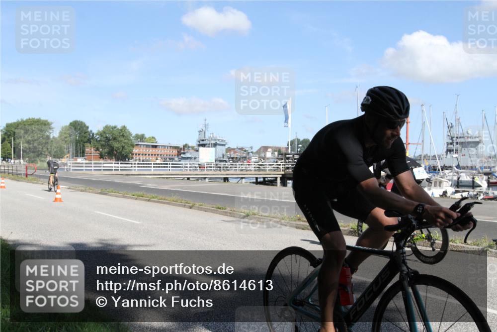 17.08.2025 - KN Förde Triathlon 2025 Yannick Fuchs http://msf.ph/oto/8614613 17.08.2025 11:10:50 Radfahren 269, 278, 390, 601, 608 meine-sportfotos.de