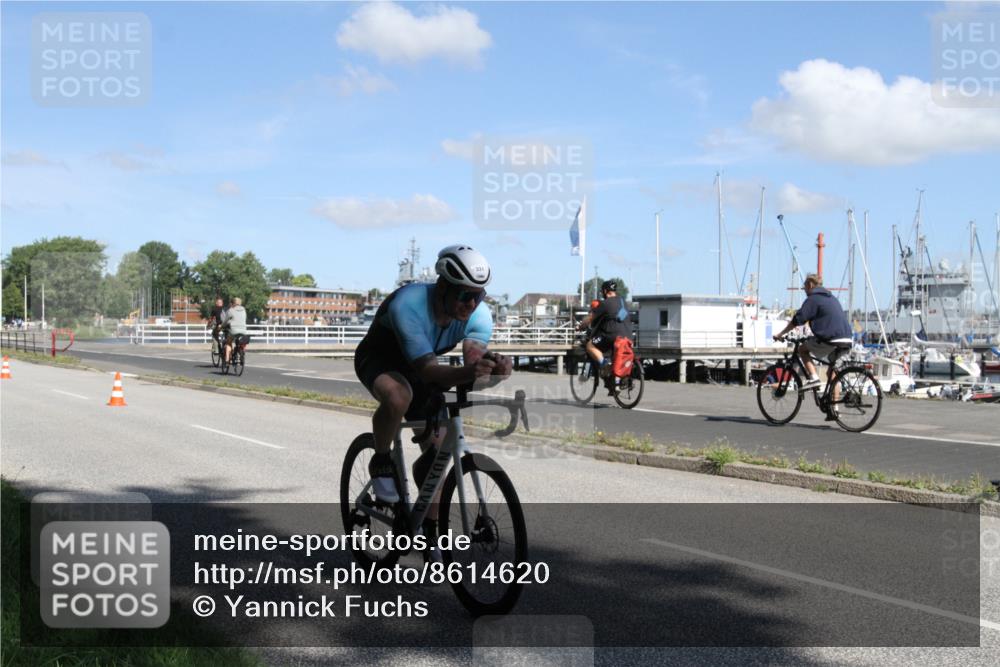 17.08.2025 - KN Förde Triathlon 2025 Yannick Fuchs http://msf.ph/oto/8614620 17.08.2025 11:11:13 Radfahren 331, 339, 348 meine-sportfotos.de