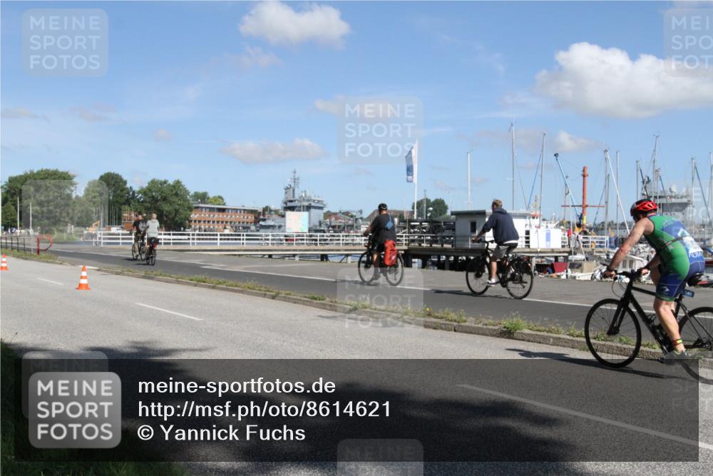 17.08.2025 - KN Förde Triathlon 2025 Yannick Fuchs http://msf.ph/oto/8614621 17.08.2025 11:11:13 Radfahren 331, 339, 348 meine-sportfotos.de