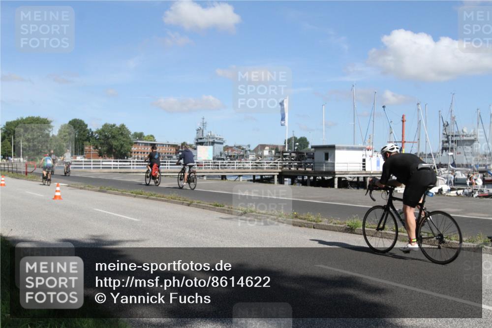 17.08.2025 - KN Förde Triathlon 2025 Yannick Fuchs http://msf.ph/oto/8614622 17.08.2025 11:11:16 Radfahren 331, 339, 348 meine-sportfotos.de