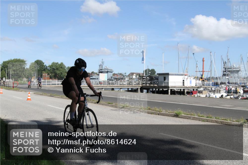 17.08.2025 - KN Förde Triathlon 2025 Yannick Fuchs http://msf.ph/oto/8614624 17.08.2025 11:11:22 Radfahren 339, 604, 607 meine-sportfotos.de
