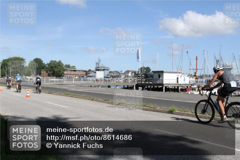 17.08.2025 - KN Förde Triathlon 2025 Yannick Fuchs http://msf.ph/oto/8614686 17.08.2025 11:13:27 Radfahren 272, 329, 330, 341, 345, 353, 377, 380, 613, 619, 625, 638 meine-sportfotos.de