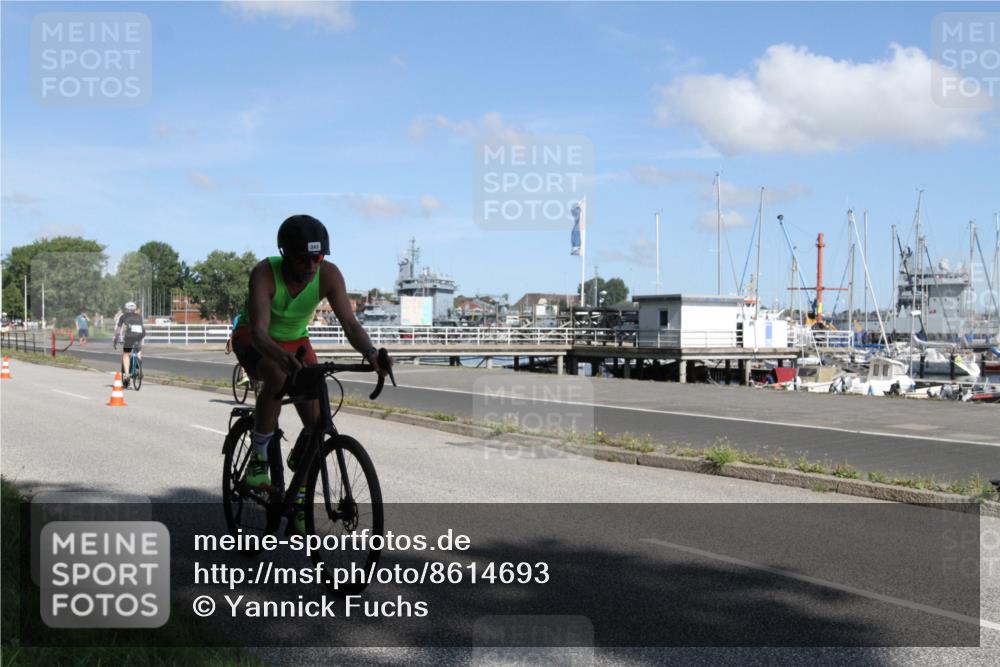 17.08.2025 - KN Förde Triathlon 2025 Yannick Fuchs http://msf.ph/oto/8614693 17.08.2025 11:13:33 Radfahren 287, 329, 345, 362, 374, 377, 380, 625, 638 meine-sportfotos.de