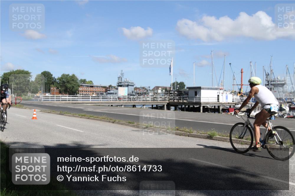 17.08.2025 - KN Förde Triathlon 2025 Yannick Fuchs http://msf.ph/oto/8614733 17.08.2025 11:15:01 Radfahren 330, 346, 609, 613, 619, 621, 638 meine-sportfotos.de