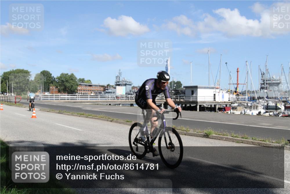 17.08.2025 - KN Förde Triathlon 2025 Yannick Fuchs http://msf.ph/oto/8614781 17.08.2025 11:16:33 Radfahren 297, 361, 642 meine-sportfotos.de