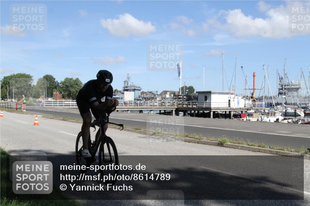 17.08.2025 - KN Förde Triathlon 2025 Yannick Fuchs http://msf.ph/oto/8614789 17.08.2025 11:17:04 Radfahren 261, 294, 299, 300, 622, 623, 629 meine-sportfotos.de