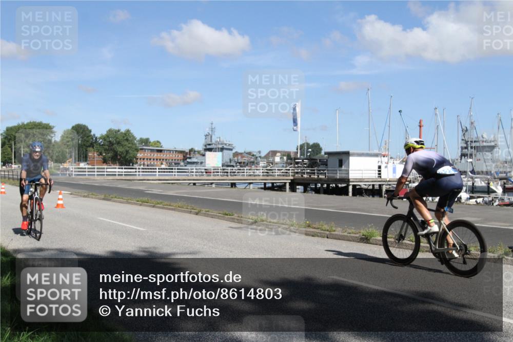 17.08.2025 - KN Förde Triathlon 2025 Yannick Fuchs http://msf.ph/oto/8614803 17.08.2025 11:17:29 Radfahren 323, 359, 382, 624, 627 meine-sportfotos.de