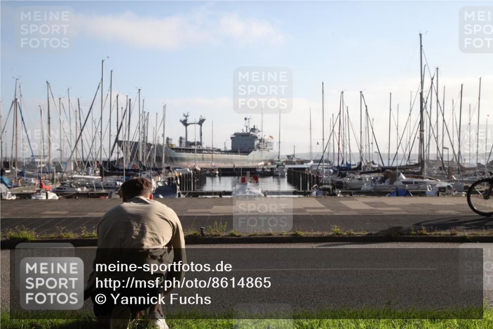 17.08.2025 - KN Förde Triathlon 2025 Yannick Fuchs http://msf.ph/oto/8614865 17.08.2025 08:34:40 Radfahren  meine-sportfotos.de