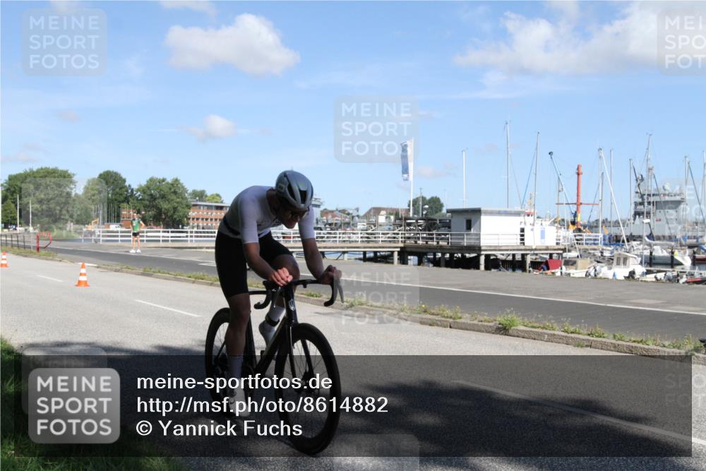 17.08.2025 - KN Förde Triathlon 2025 Yannick Fuchs http://msf.ph/oto/8614882 17.08.2025 11:19:09 Radfahren 318, 338, 358, 605, 608, 633, 634 meine-sportfotos.de
