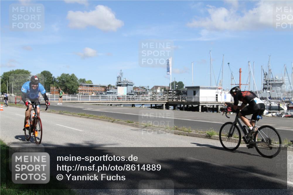 17.08.2025 - KN Förde Triathlon 2025 Yannick Fuchs http://msf.ph/oto/8614889 17.08.2025 11:19:14 Radfahren 318, 358, 376, 608, 636 meine-sportfotos.de