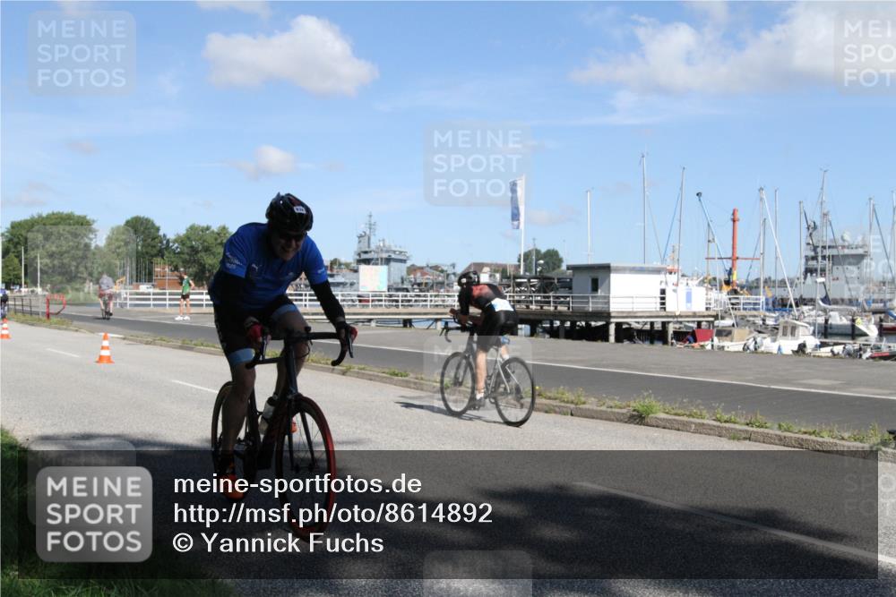 17.08.2025 - KN Förde Triathlon 2025 Yannick Fuchs http://msf.ph/oto/8614892 17.08.2025 11:19:14 Radfahren 318, 358, 376, 608, 636 meine-sportfotos.de