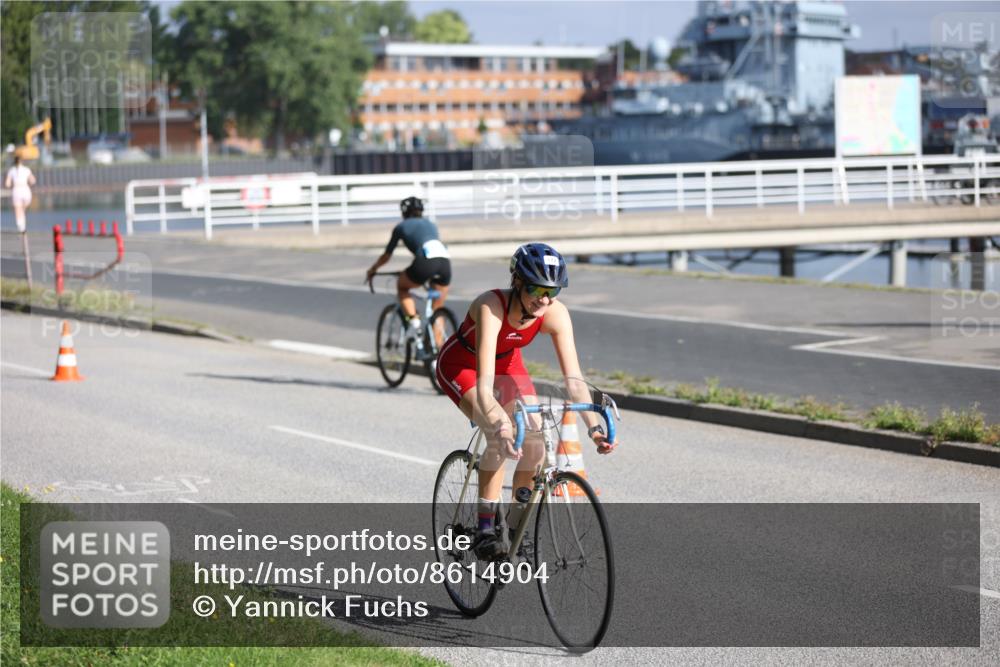 17.08.2025 - KN Förde Triathlon 2025 Yannick Fuchs http://msf.ph/oto/8614904 17.08.2025 09:28:32 Radfahren 119, 167, 172, 176, 182, 202, 254, 153, 163 meine-sportfotos.de